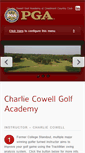 Mobile Screenshot of charliecowell.com